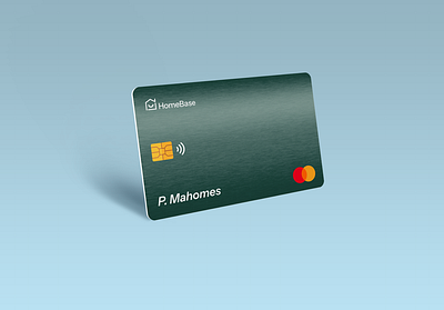 Homebase charge card design branding graphic design logo ui