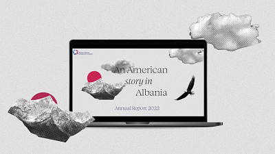 AADF Annual Report 2022 albania animation annual report design graphic design graphicdesign motion graphics readymag usa web design website