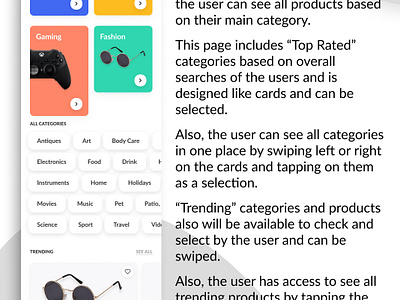 UI Design for IOS shopping app using Figma (Category + Product) adobe illustrator app design category page figma figma design ios ios app product page ui ui design ui designer uidesign uidesigner uiux user interface user interface design userinterface