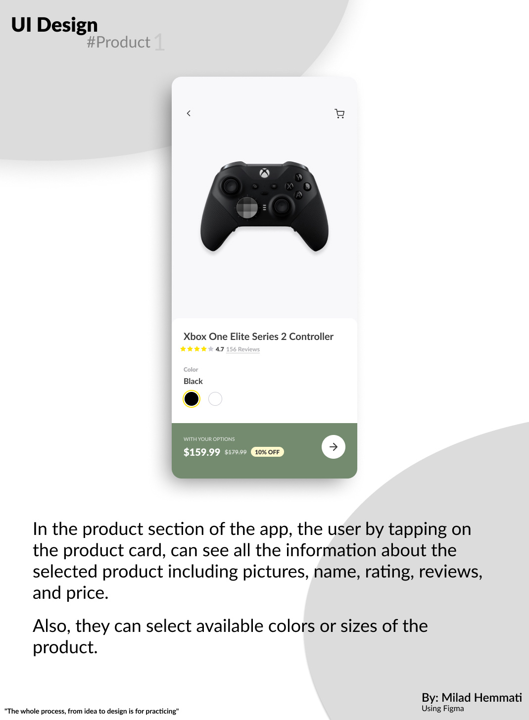 UI Design for IOS shopping app using Figma (Category + Product) by ...