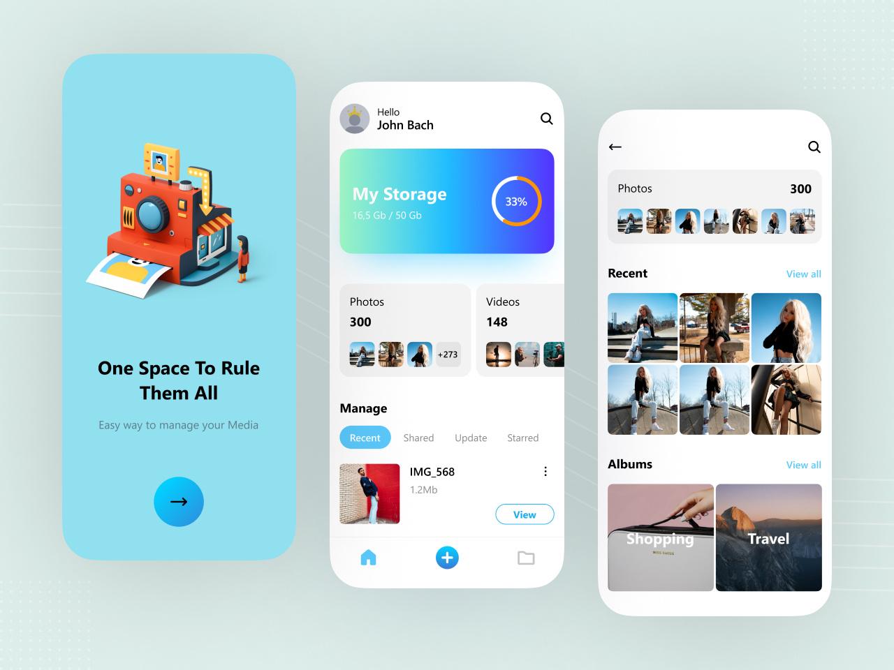 Storage Management APP UI/UX Design by Sajjad Hossain on Dribbble