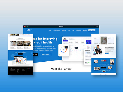 Credit Repair Website Design best credit repair websites boost your credit score credit credit building credit business credit card website design credit health credit monitoring credit repair website design credit score figma ui uxui