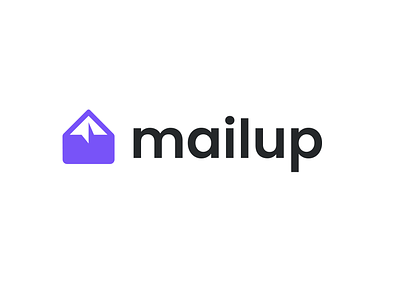 mailup arrow email finance grow growth increase logo marketing raise send up