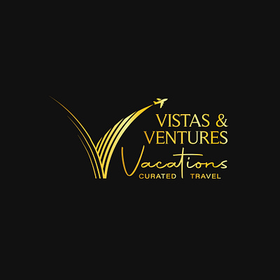 Vistas and Ventures Vacations best bold branding classic clean creative graphic design logo minimal morden simple strong ui unique