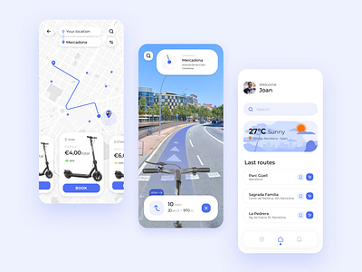 3D Map APP UI/UX Design Concept by Sajjad Hossain on Dribbble