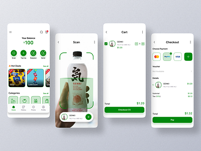 Smart Shopping APP UI/UX Design app design app uiux design mobile app design smart app design