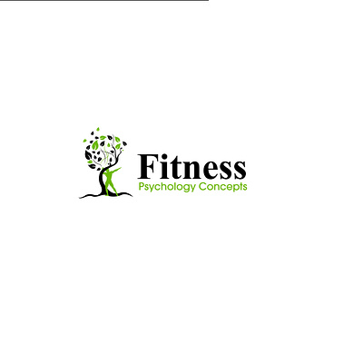 Fitness Minimalist Custom logo design, vector template creative logo