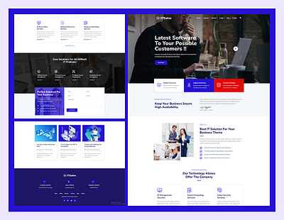 Top Technology WordPress Theme 3d animation best design branding business company design graphic design illustration it solution logo motion graphics mulitpurpose software technology template theme top theme ui wordpress