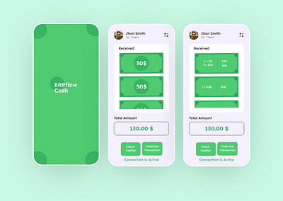 Cash counter app design app design cash app crypto design ui web design website design