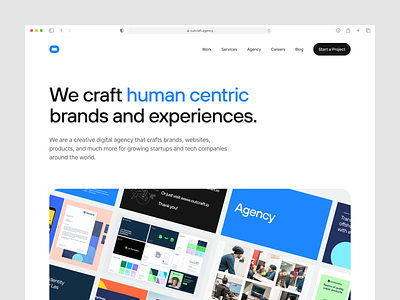 Outcraft on Product Hunt brand brand identity branding case study clean design system identity interface design layout logo outcraft product design product hunt research technology ui ux visual identity web design website