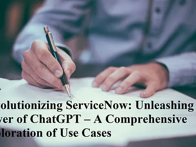 Revolutionizing ServiceNow: Unleashing the Power of ChatGPT app branding design graphic design illustration logo typography ui ux vector