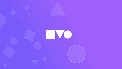 simple logo animation concept animation brand gradient logo purple