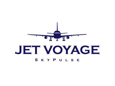 Jet voyage logo art branding design graphic design illustration illustrator jet plane logo logo plane vector