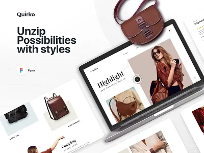 Bag Shopping Website backpack bag landingpage bag website clean e commerce e commerce shop fashion landingpage handbag landing page morden online store shopping ui uiux uiux design ux web design