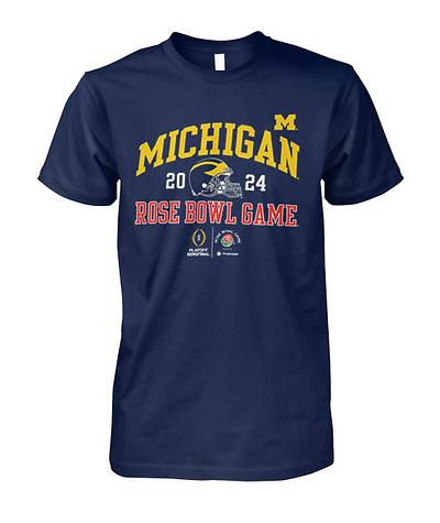 Michigan Football Rose Bowl Game 2024 Shirt champion university of michigan rose bowl game 2024