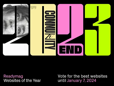 Readymag Websites of the Year 2023 design readymag web