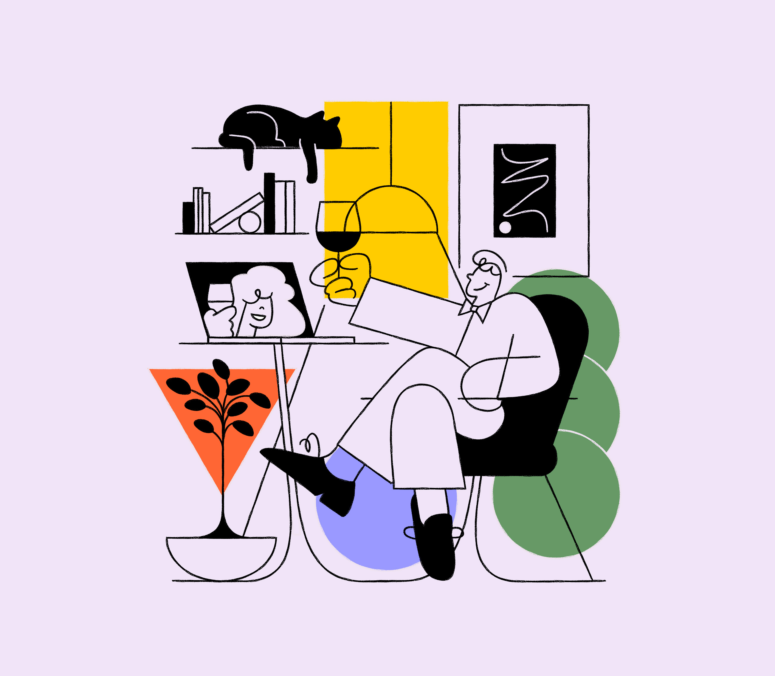 Dinner is Served brand illustration custom illustrations digital art digital illustration illustration design illustration studio illustrator qillo qillo studio vector vector art vector illustration vector work