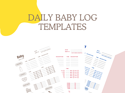 Baby Log designs, themes, templates and downloadable graphic elements ...