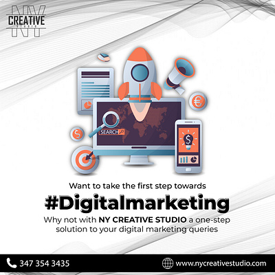 Digital Marketing Service branding brochures digital marketing digital marketing service graphic design illustration marketing social media marketing