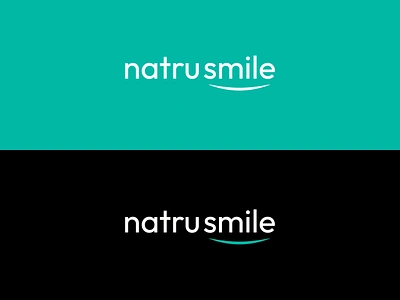 NatruSmile - Logo Design #1 dentist natural nature organic smile smiling teeth