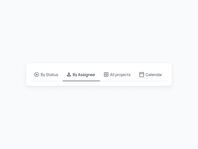Tabs UI component | Detachless UI library by Detachless on Dribbble