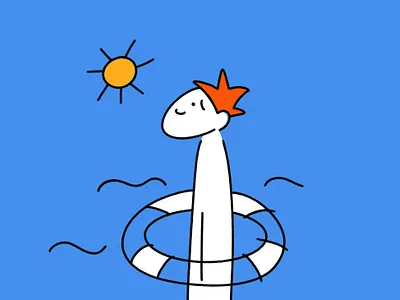 Holiday Sun character holiday nature sea sun swim water weekend