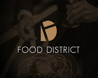 Foos District - Branding adobe illustrator adobe illustrator cc brand brand design brand identity branding food graphic design logo logo design logotype restaurant visual identity
