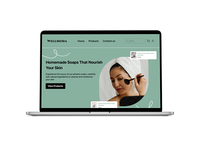Radiant Beauty Redefined: Welcome to Wellmode beauty ui ux