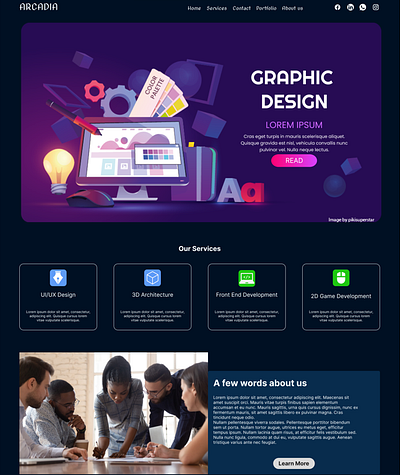 ARCADIA design graphic design illustration