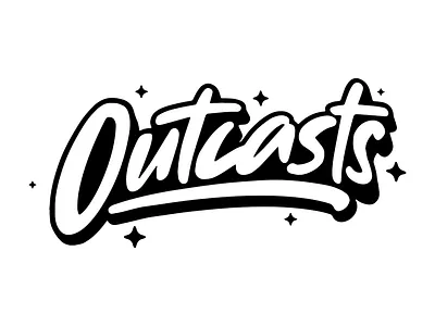 'Outcasts' art brand branding daily design esports gaming graphic design identity illustration logo logofolio logomark logos typography ui visual identity