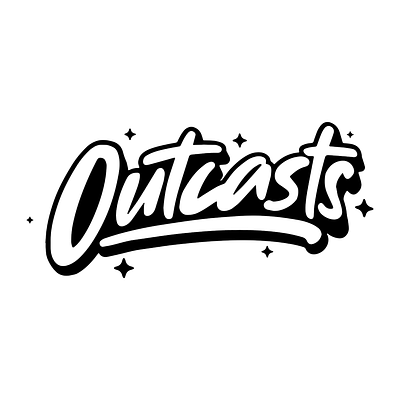 'Outcasts' art brand branding daily design esports gaming graphic design identity illustration logo logofolio logomark logos typography ui visual identity