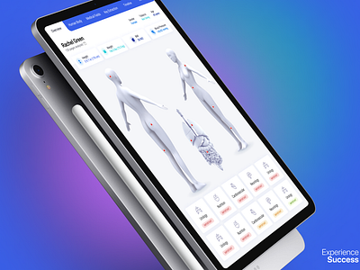 Medical AI analysis platform ai app design healthcare insurances medical platform records ui ux