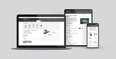 Prenta Ecommerce Web App branding graphic design ui ux web development