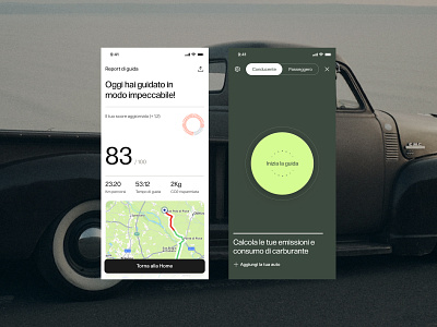 Safe Drive App Redesign UI pt.2 appdesign branding graphic design ui webdesign