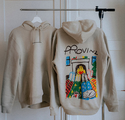 Provinz - Winter hoodie bandmerch design illustration merch merchandising music streetwear t shirt