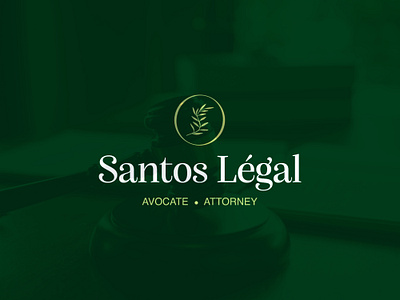 Santos Légal - Branding adobe illustrator brand identity branding design graphic designer law law firm lawyer logo design visual identity