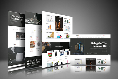 The complete e commerce web design. designer ui designer web web layout webdesign webdesigner weblayout website