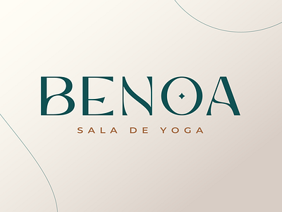 BENOA (yoga room) Resistencia, Chaco, Arg. branding illustration logo