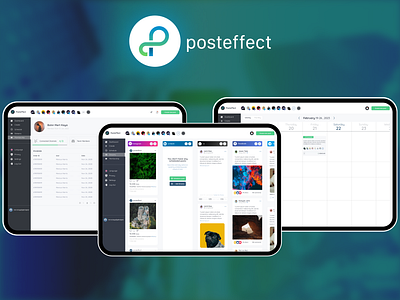 Posteffect.io app ios new project trend ui web web design