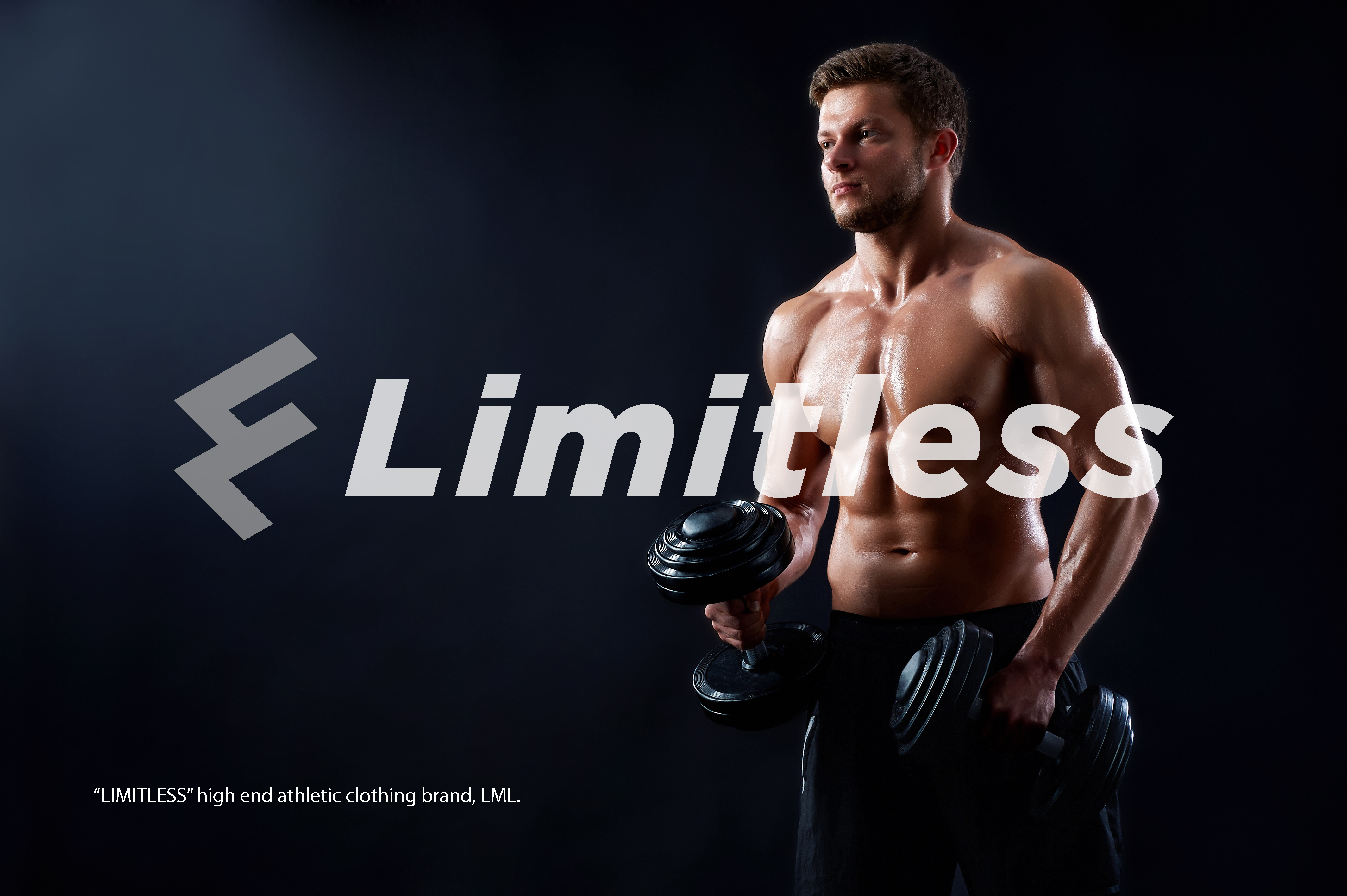 LIMITLESS Gym Clothing Brand Demo Design by Azizul Islam on Dribbble