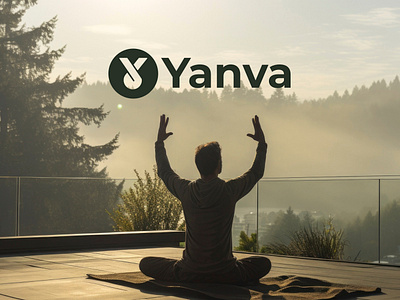 Yanva [Yoga] brand identity branding graphic design health logo logo design yoga yoga logo