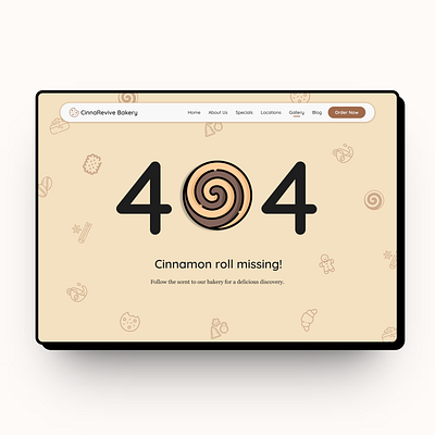 Daily UI - 404 page 404 branding daily design daily ui figma ui ux webdesign