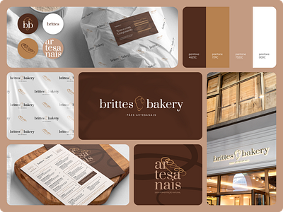 Brittes Bakery - Brand Identity 2023 branding graphic design identity logo