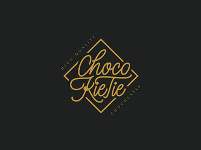 ChocoTieKie artwork brand brandidentity branding calligraphy creative design graphic design lettering logo logomark logotype typography