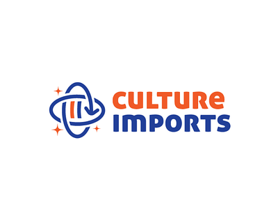Culture Imports animation branding logo logo animation logo design