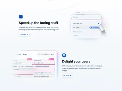 Features Section ✨ abstract design details features illustration light section shadow ui volume web