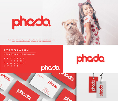 Phado- logo with brand guideline branding creative creative logo design elegant logo graphic design illustration logo ui vector