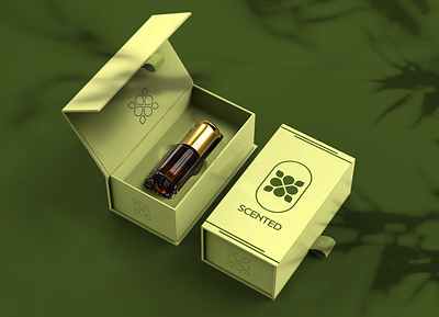 Scented Perfume Brand Logo Design Presentation adobe animation branding design graphic design illustration logo ui ux vector