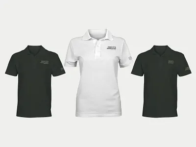 Proffitt & Associates Architects apparel apparel design architectural branding architectural firm architecture brand branding graphic design identity logo logo design polos rebrand