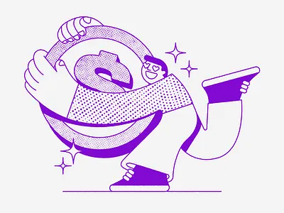 din din coin illustration money